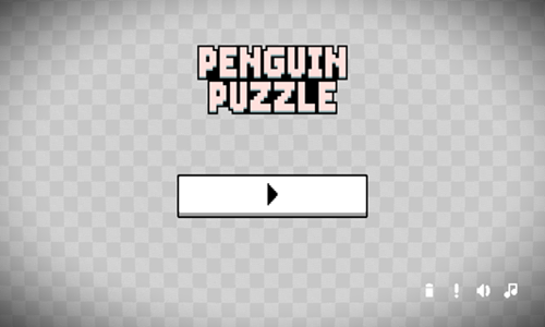 Penguin Puzzle Game.