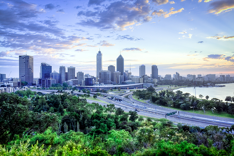 Perth Skyline.