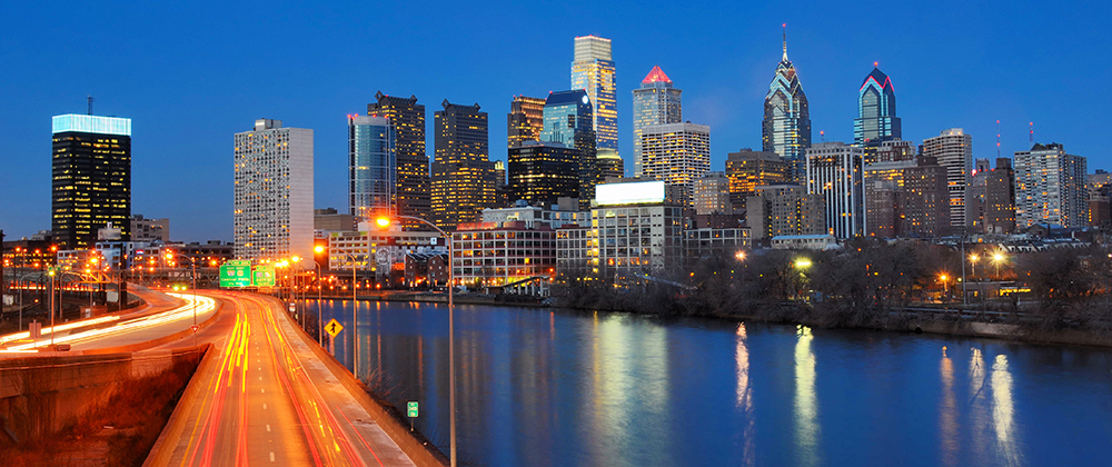 Philadelphia at Night.