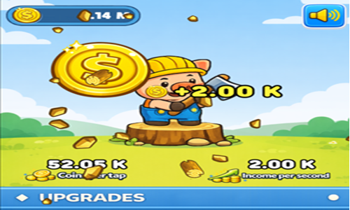Piggy Clicker Game.