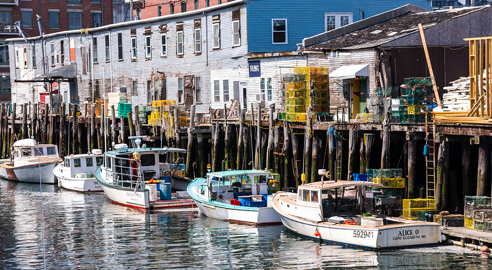 Portland, Maine Harbor.