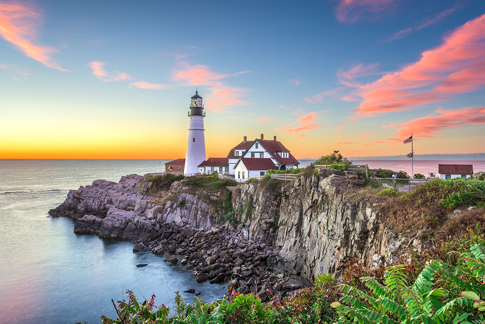 Portland Head Lighthouse.