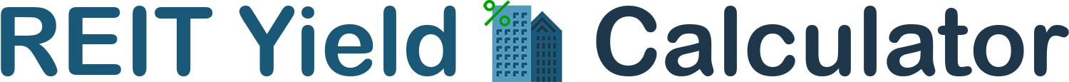 REIT Yield Calculator.