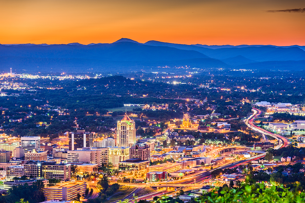 Roanoke Skyline.