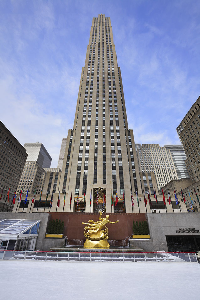 Rockefeller Center.