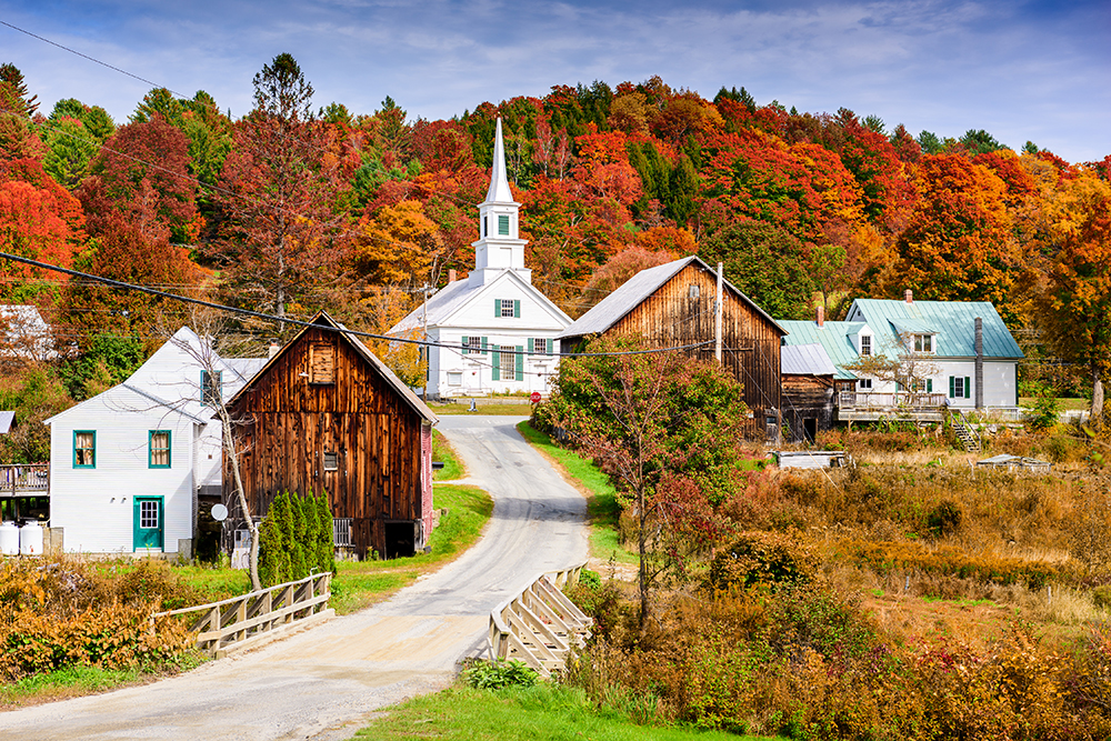 Rural Vermont.