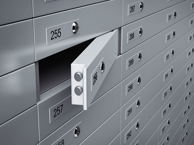 safety deposit box