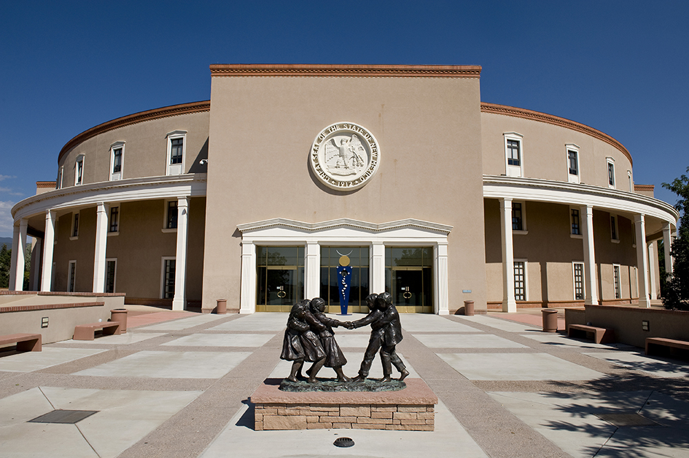 New Mexico Capitol Building in Santa Fe.