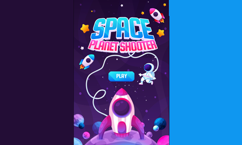 Space Planet Shooter Game.