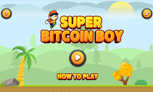 Super Bitcoin Boy Game.