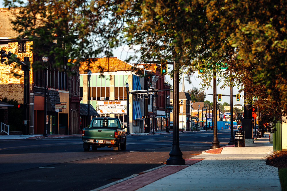 Downtown Terre Haute, IN.