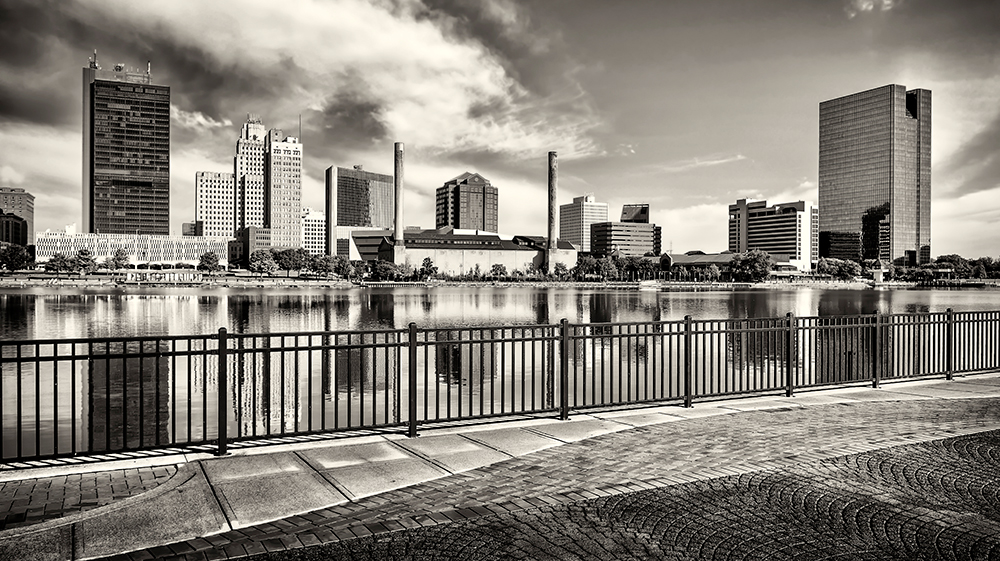 Toledo, Ohio Skyline.