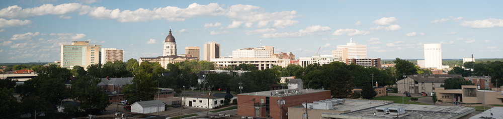 Topeka, Kansas Skyline.