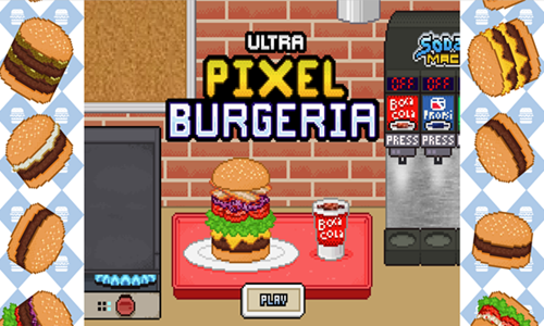 Ultra Pixel Burgeria Game.