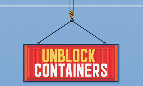 Unblock Containers Game.