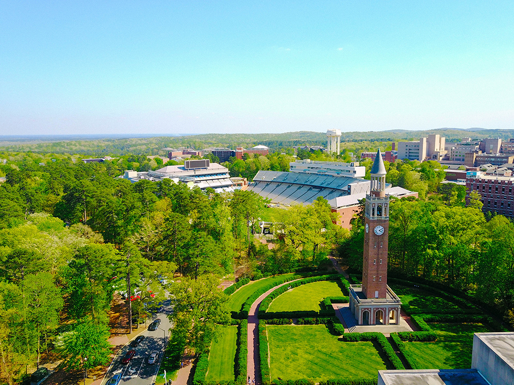 UNC Campus.