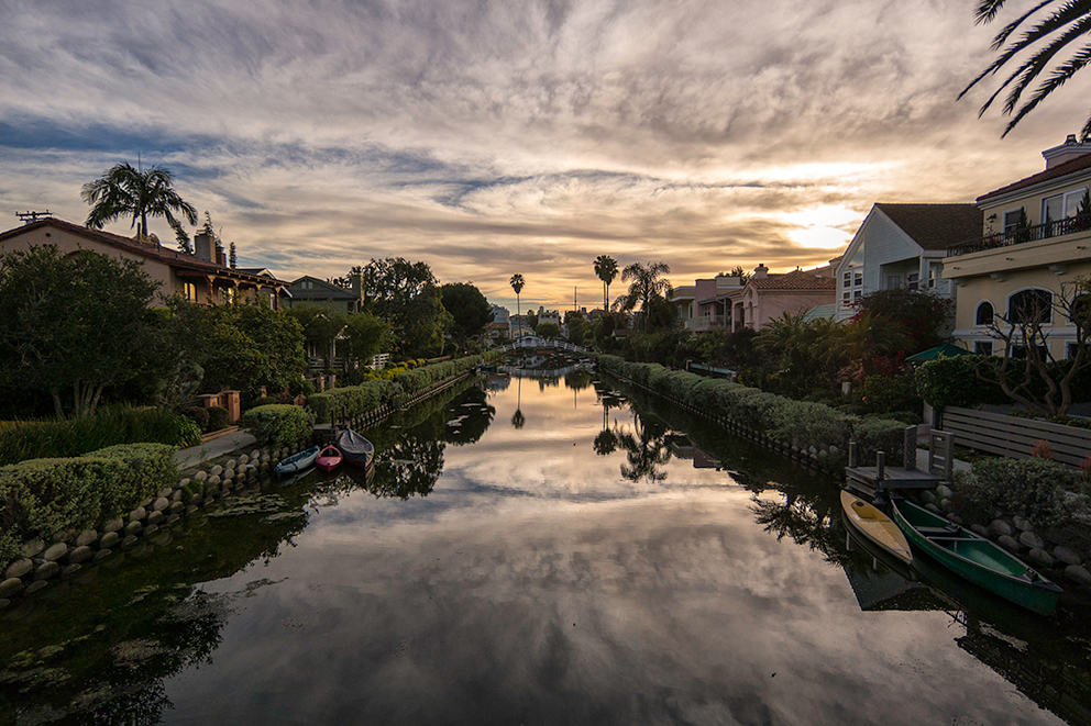 Venice Canal Historic District.