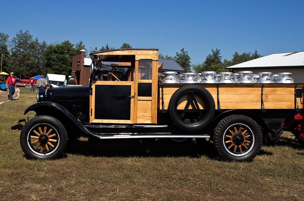 Vintage Milk Truck.