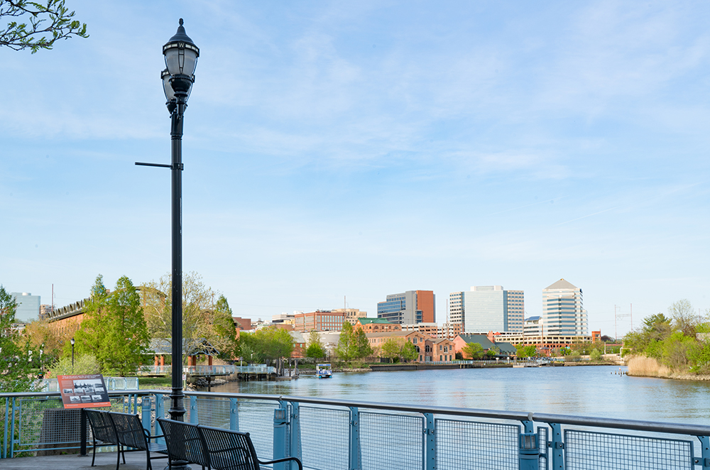 Wilmington, Delaware Waterfront.