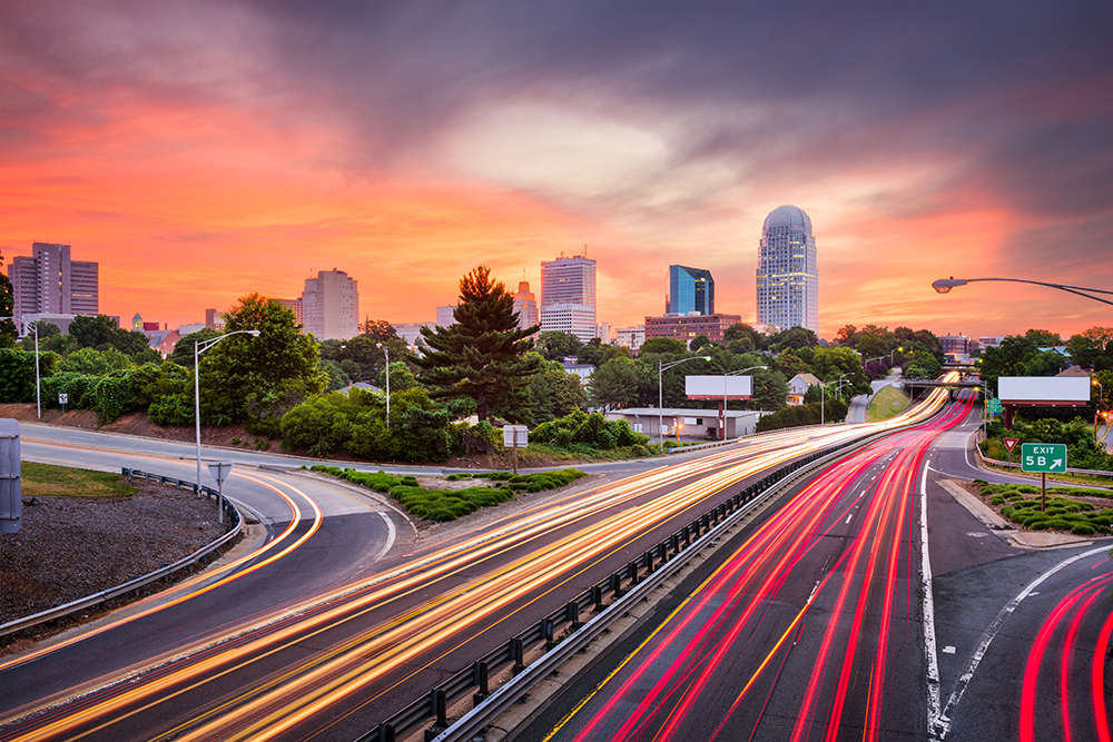 Winston-Salem Skyline.