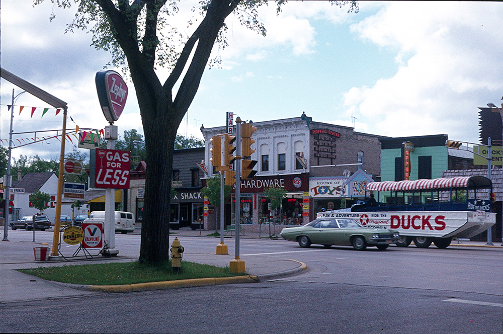 Downtown Wisconsin Dells.