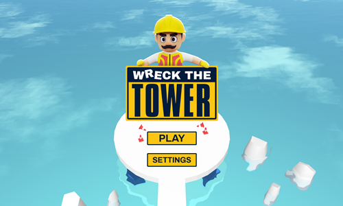 Wreck The Tower Game.