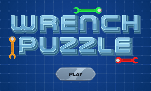 Wrench Puzzle Game.