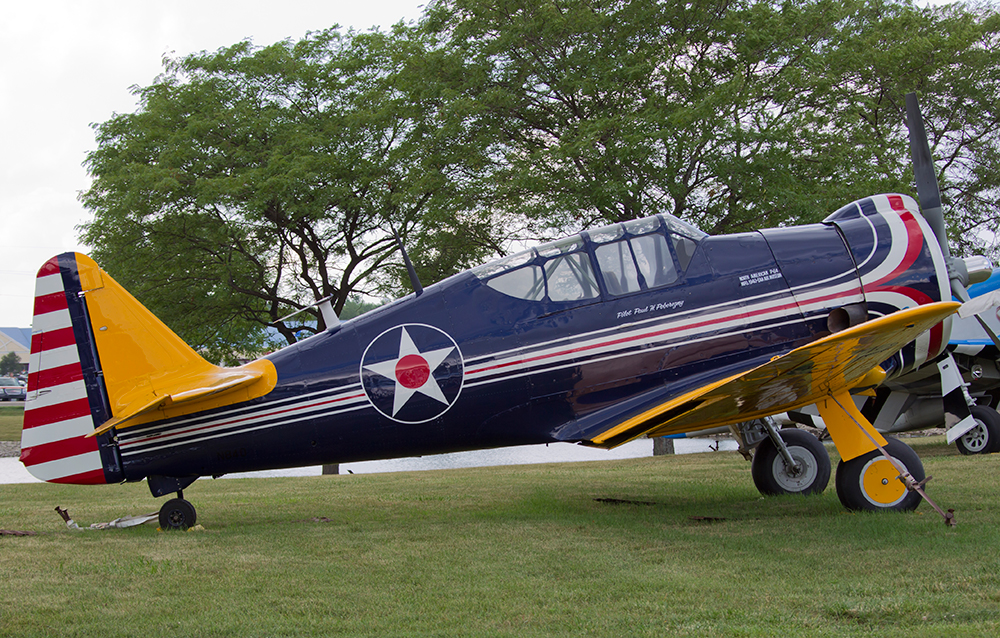 WW2 P64 Fighter Plane.